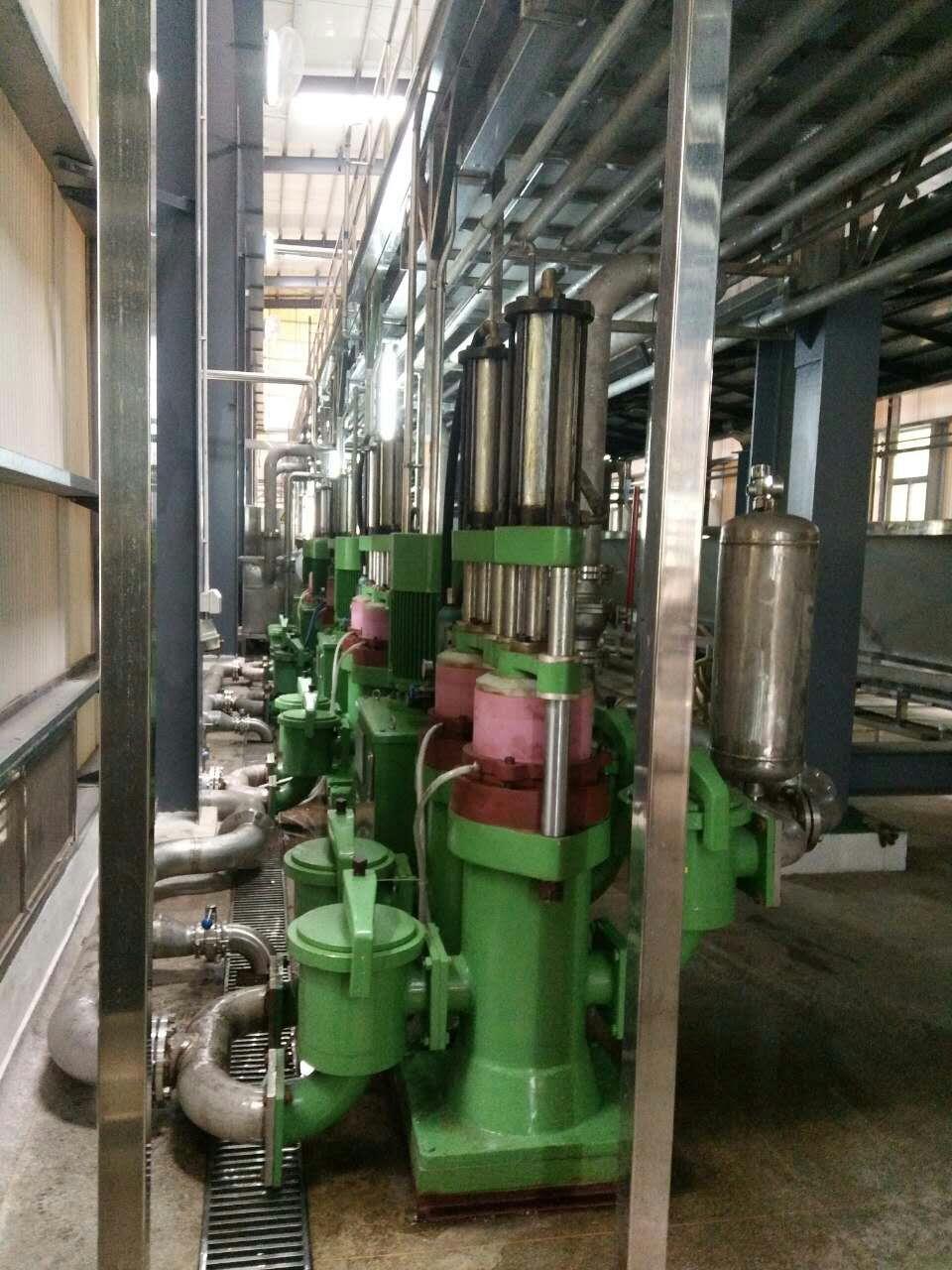 李錦記食品有限公司使用咸陽不銹鋼泥漿泵